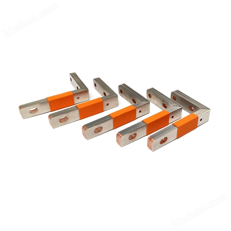 New Energy Heat Shrink Terminated Tembaga Busbar